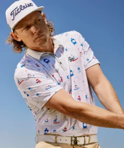 Cameron Smith Penguin Golf Shirt