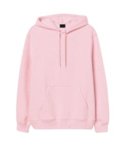 Casual Pink Hoodie