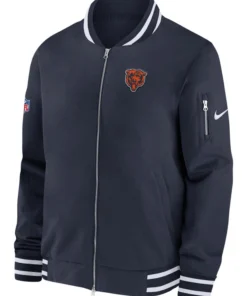 Chicago Bears Sideline Coach Bomber Jacket