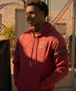 Cobra Kai Season 6 Shawn Payne Maroon Hoodie