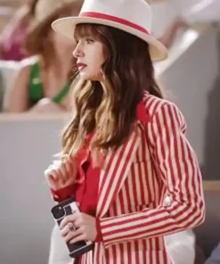 Emily In Paris S04 Lily Collins Striped Blazer