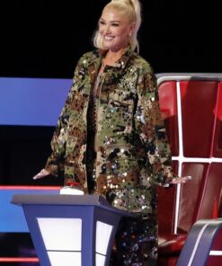 The Voice S26 Gwen Stefani Camo Jacket