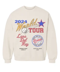 Lana Del Rey World Tour 2024 Crewneck