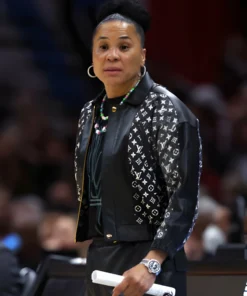 March Madness Dawn Staley Leather Jacket
