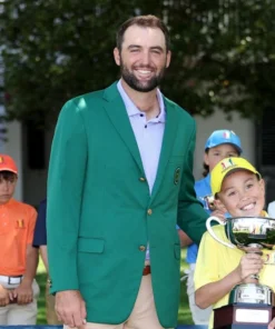 Scottie Scheffler Masters 2024 Green Jacket