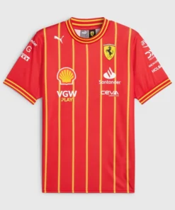 Scuderia Ferrari F1 2024 Soccer Jersey