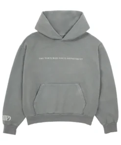 The Tortured Poets Department Gray Hoodie