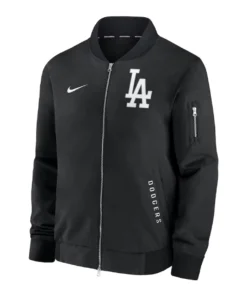 Los Angeles Dodgers Black Dugout Jacket