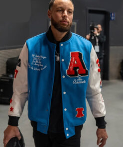 Stephen Curry Allen Iverson Jacket