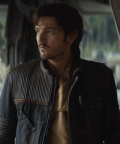 Andor Season 02 Cassian Andor Black Leather Jacket