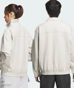 Chinese New Year Suede Jacket White
