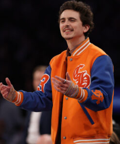 Eastern Conference Finals Timothee Chalamet Knicks Orange Jacket