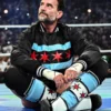 WWE Night Of Champions 2025 CM Punk Black Jacket