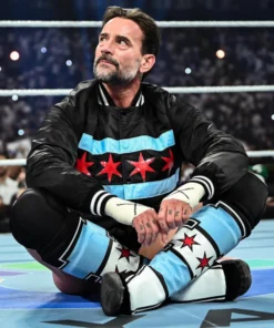 WWE Night Of Champions 2025 CM Punk Black Jacket