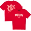 Boston Red Sox OVO x New Era Red Graffiti T-Shirt