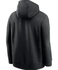 Detroit Lions Fan Iconic Club Fleece Black Hoodie