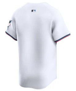 Home Miami Marlins White Jersey