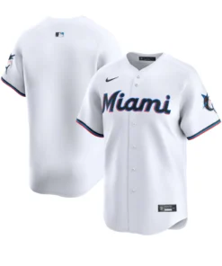 Miami Marlins Home White Jersey