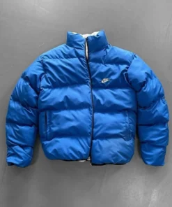 Reversible Nike Blue Puffer Jacket
