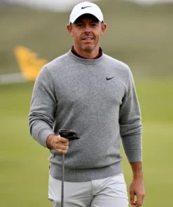 Rory McIlroy The 153rd Open Grey Sweatshirt
