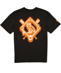 San Francisco Giants Black OVO x New Era Graffiti T-Shirt