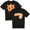 San Francisco Giants OVO x New Era Graffiti Black T-Shirt