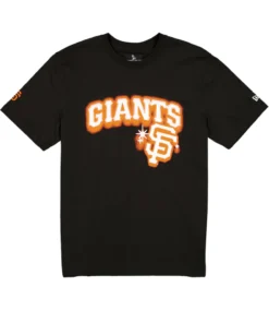 San Francisco Giants OVO x New Era Graffiti Black T-Shirt