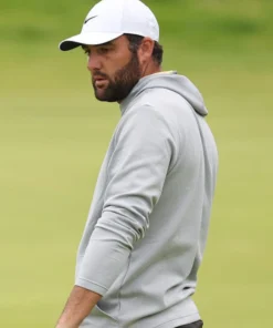 Scottie Scheffler The 153rd Open 2025 Grey Pullover Hoodie