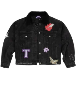 Speak Now Taylor's Version Black Denim Jacket