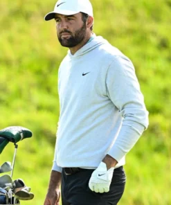 The 153rd Open 2025 Scottie Scheffler White Hoodie