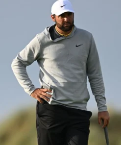 The 153rd Open Scottie Scheffler Grey Hoodie