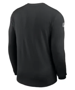 Baltimore Ravens Sideline Coach UV Dri-FIT Black Long Sleeve Shirt