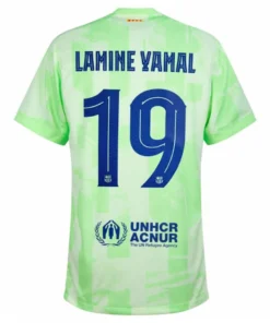 Barcelona Lamine Yamal 24_25 Third Green Jersey