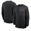 Black Washington Commanders Sideline Coach UV Dri-FIT Long Sleeve Shirt