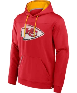 Kansas City Chiefs Fanatics Red Defender Hoodie