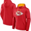 Kansas City Chiefs Fanatics Red Defender Pullover Hoodie