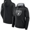 Las Vegas Raiders Fanatics Black Defender Pullover Hoodie
