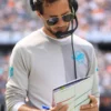 Miami Dolphins Sideline Coach UV Long Sleeve Shirt
