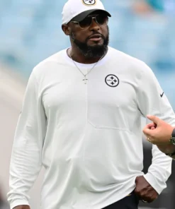 Pittsburgh Steelers 2025 Sideline Coach UV Long Sleeve T-Shirt