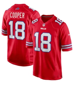Buffalo Bills Amari Cooper Red Jersey