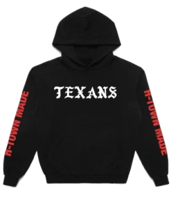 Houston Texans Born x Raised Black Classic Hoodie