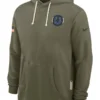 Indianapolis Colts Olive 2025 Salute To Service Hoodie