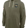Jacksonville Jaguars Olive 2025 Salute To Service Hoodie