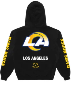 Los Angeles Rams Born x Raised Black Classic Pullover Hoodie