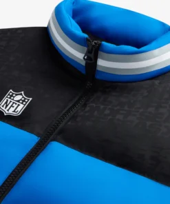 Off Season x NFL Detroit Lions Blue Team Puffer Vest