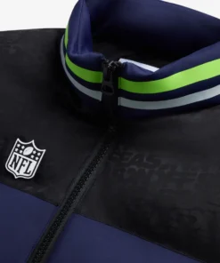 Off Season x NFL Seattle Seahawks College Navy Team Puffer Vest