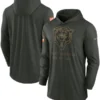 Chicago Bears 2025 Salute To Service Hooded Pullover