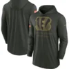 Cincinnati Bengals 2025 Salute To Service Hooded Pullover