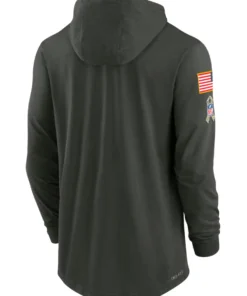 Cincinnati Bengals Salute To Service 2025 Hooded Pullover