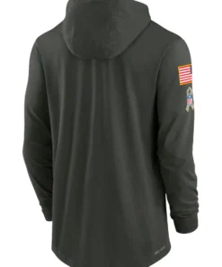 Houston Texans Salute To Service 2025 Hooded Pullover